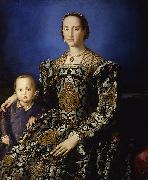 Eleonora di Toledo col figlio Giovanni Agnolo Bronzino